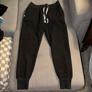 Figs Black Scrub Pants